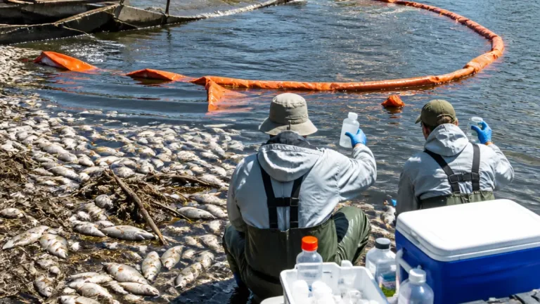 Large fish kill along Maumee River prompts tests; city says drinking water remains safe