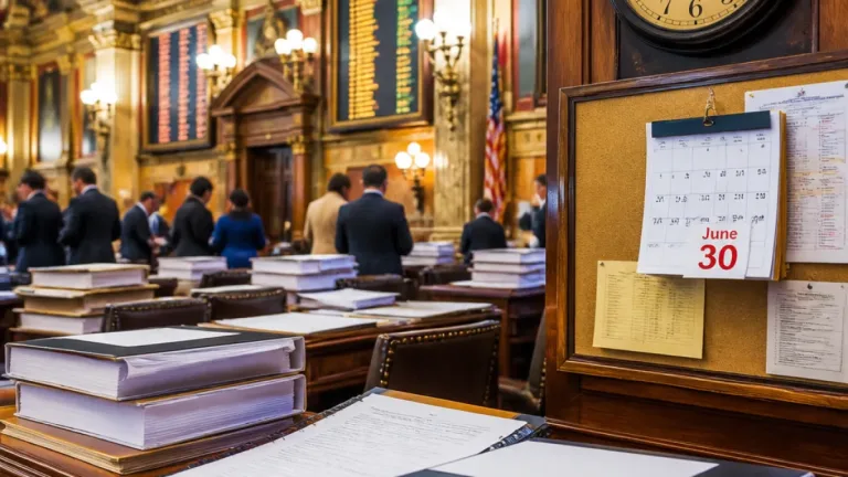 Lawmakers scramble as Pennsylvania again misses June 30 budget deadline