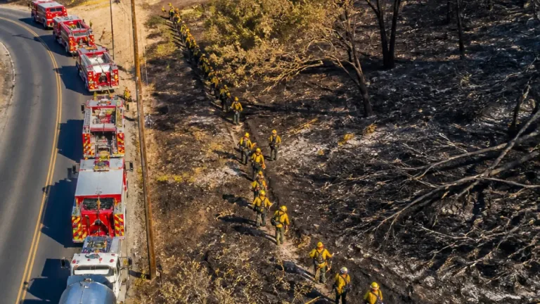 Ledson Fire east of Santa Rosa 45% contained; crews continue mop-up near Kenwood