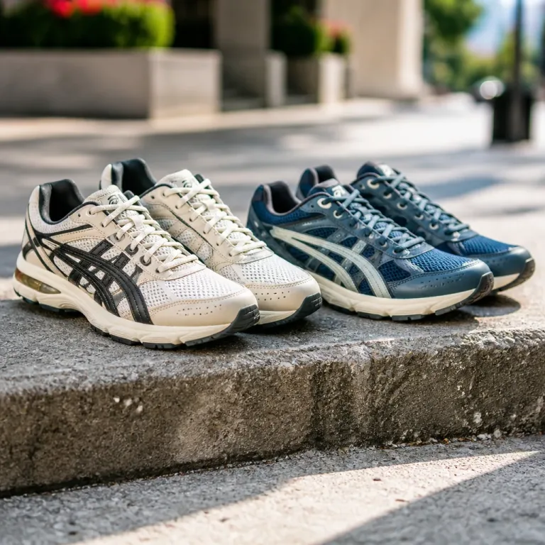 ASICS expands GEL-SD-LYTE line with understated 'Cream/Carbon' and 'Slate Blue' colorways