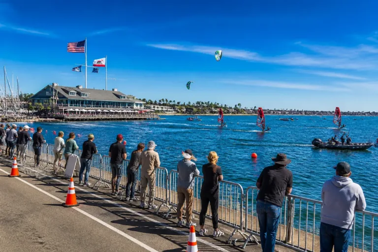 Long Beach hosts Olympic-class kiteboard and windsurf regatta as LA28 test event