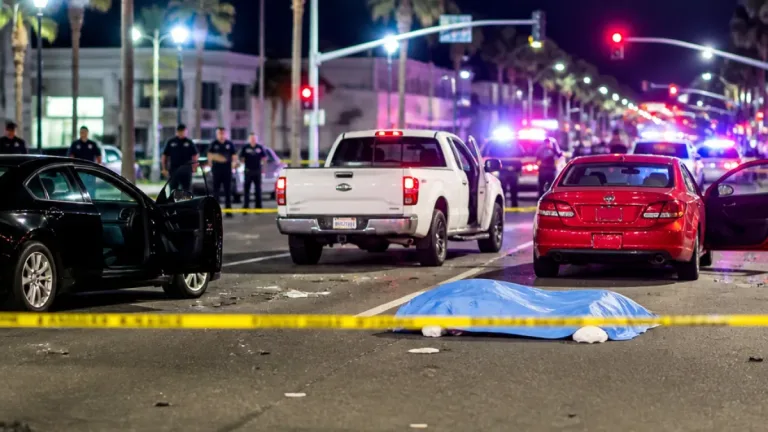 Long Beach pedestrian killed after being struck by three hit-and-run vehicles