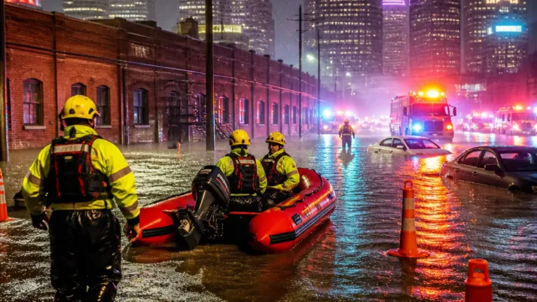Louisville crews perform 14 water rescues after heavy overnight rain; more storms possible