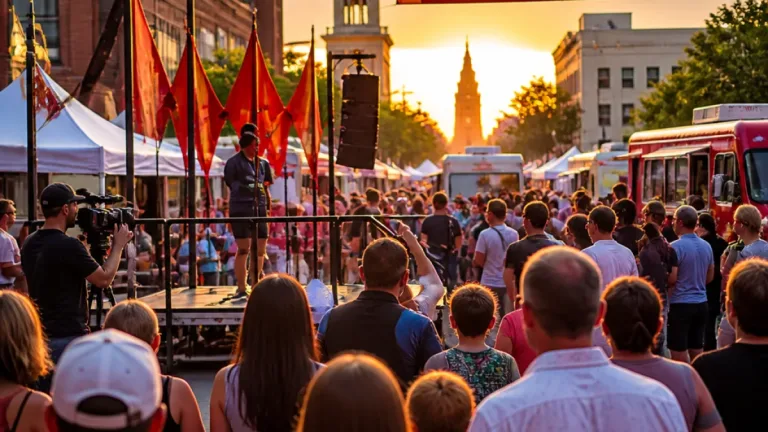 LOVB Nebraska draws Husker coach, Jordan Larson to Lincoln block party