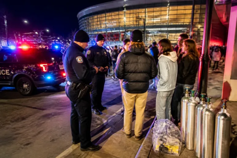 Madison police make multiple arrests, seize nitrous oxide near Kohl Center during Phish show