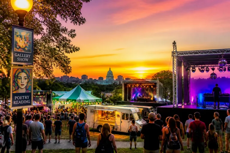 Madison weekend guide: La Fête de Marquette expands, gallery shows and poetry readings (July 9–12)