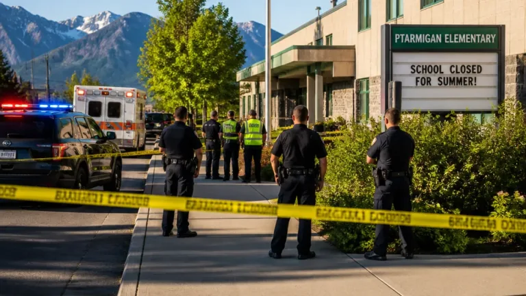 Man shot in East Anchorage outside elementary school; investigation ongoing