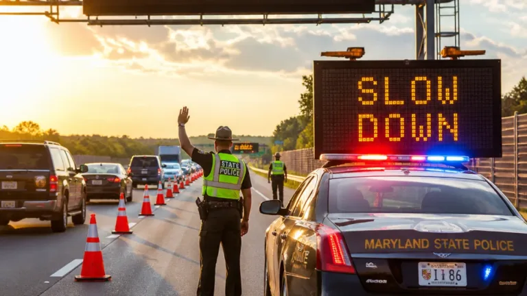 Maryland urges safer driving after 10 people die in traffic crashes last week