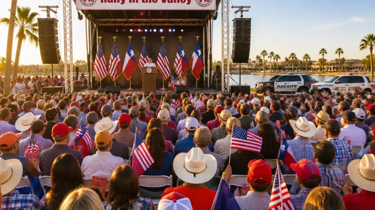 McAllen rally spotlights Paxton, GOP congressional hopefuls on border and family issues