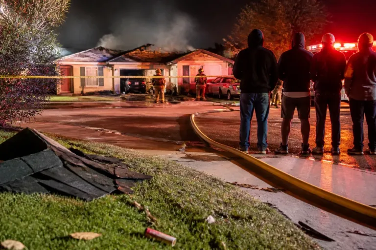 Mesa family’s roof collapses after July Fourth fire; neighbors point to fireworks