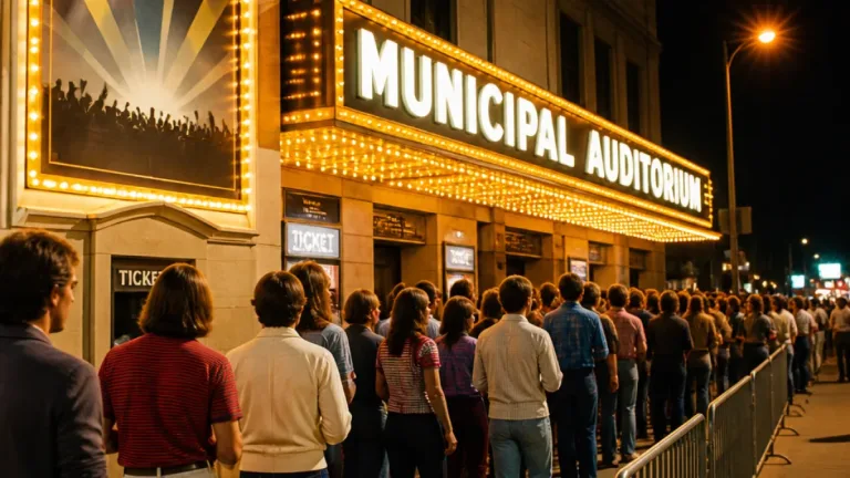 Michael Jackson's Tennessee tour stops, including Nashville's 1981 Municipal Auditorium show