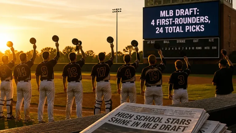 Mississippi places four in MLB first round as state produces 24 draftees