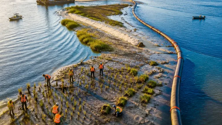 Mississippi to lead $55M effort to rebuild Grand Batture Island and restore shrimp, crab habitat