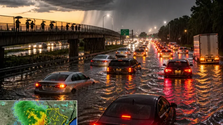 Moderate flash-flood risk raised for much of N.J.; heavy evening downpours could disrupt commutes