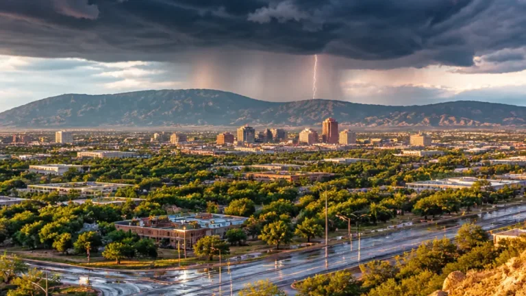 Monsoon showers pick up across New Mexico; heavier storms possible next week