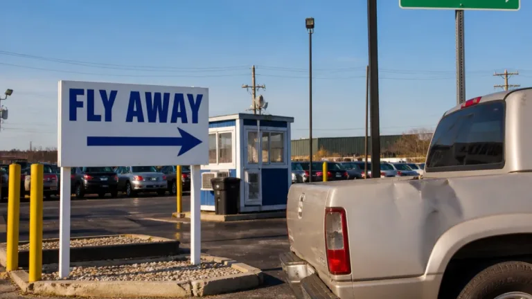 Nashville traveler says truck damaged at off‑airport lot, company denies liability