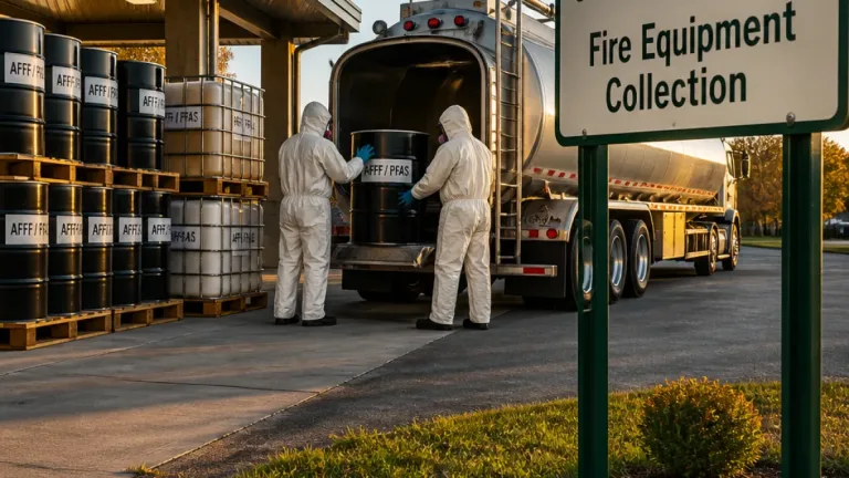 New Jersey moves to destroy PFAS-tainted firefighting foam after years of use
