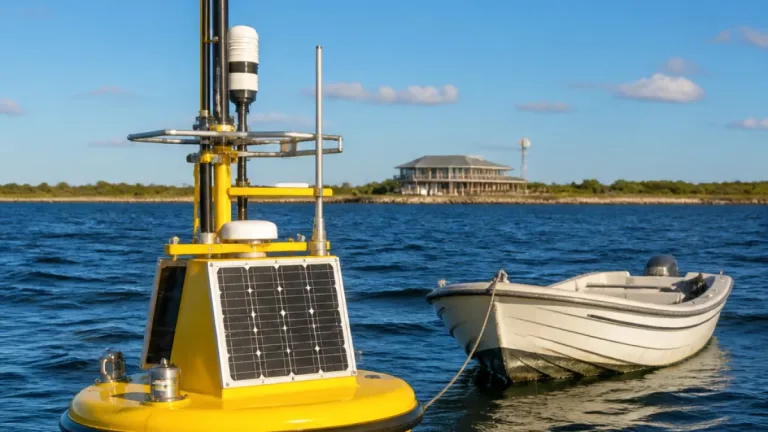 New offshore PowerBuoy revives historic LEO-15 site, bringing real-time ocean data to Jersey Shore