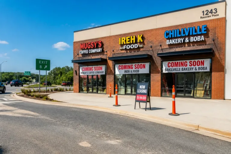 New restaurant, bakery and Mugsy’s coffee heading to Rossview Plaza in Clarksville