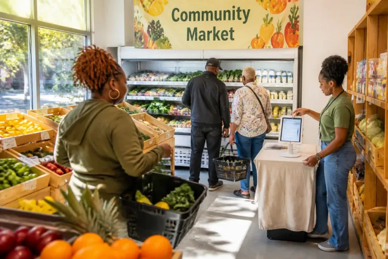 Newark pantry reopens as market-style food program to give residents choice and dignity