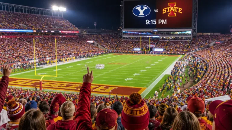 No. 8 BYU meets Iowa State tonight — how to watch and what to know