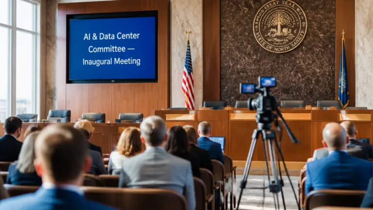 North Dakota's new AI and Data Center committee holds first meeting in Bismarck