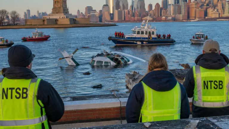 NTSB says bird strike most likely caused fatal Hudson River helicopter crash