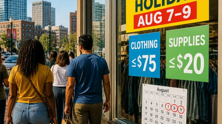 Ohio reinstates August sales tax holiday, but with narrower exemptions