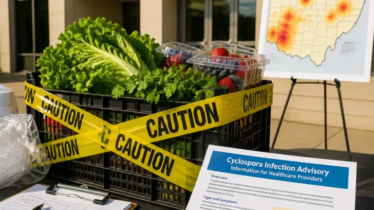Ohio reports surge in cyclosporiasis cases; health officials urge precautions