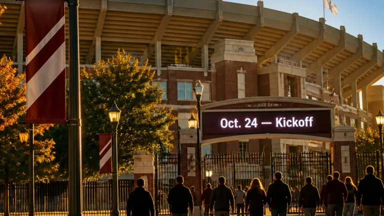 Oklahoma to meet Mississippi State in Starkville in Week 8 of 2026 season