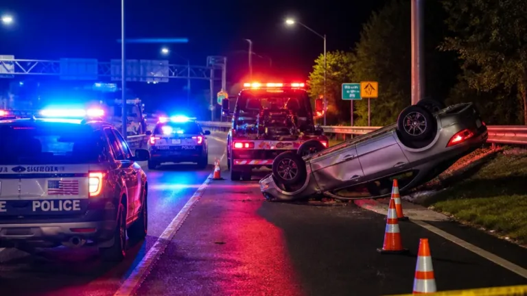 One dead after rollover crash on I-495 northbound near Route 110 in Methuen