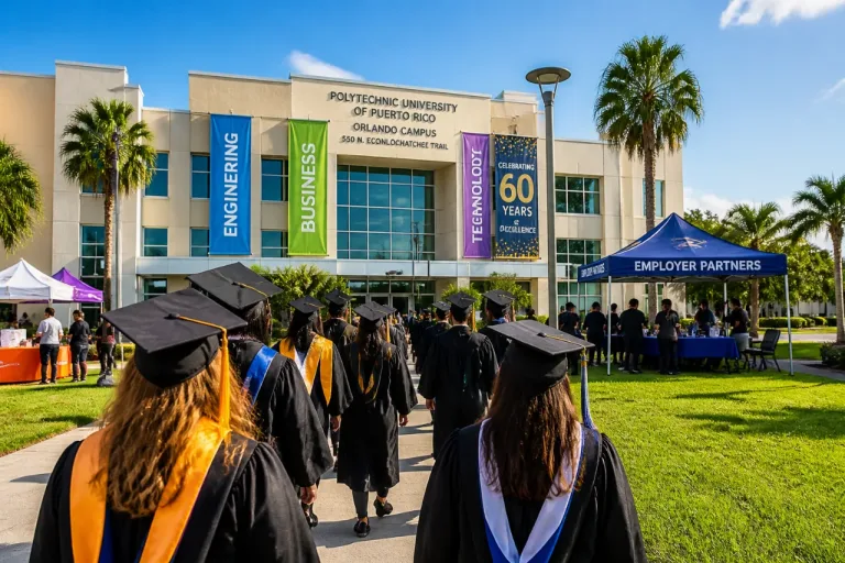Orlando campus graduation highlights Polytechnic University's local growth and workforce focus