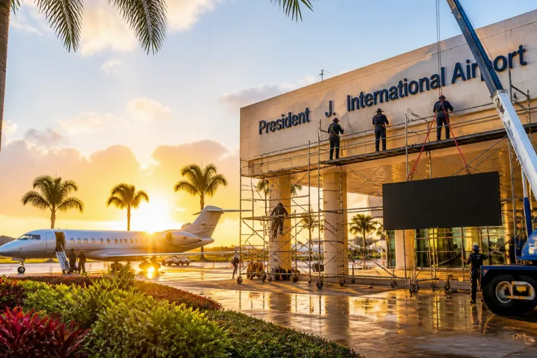 Palm Beach International officially renamed President Donald J. Trump International Airport