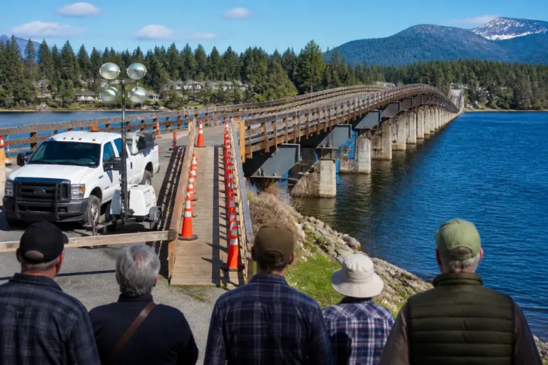 Partial pedestrian access to Sandpoint’s Long Bridge to resume after emergency stabilization