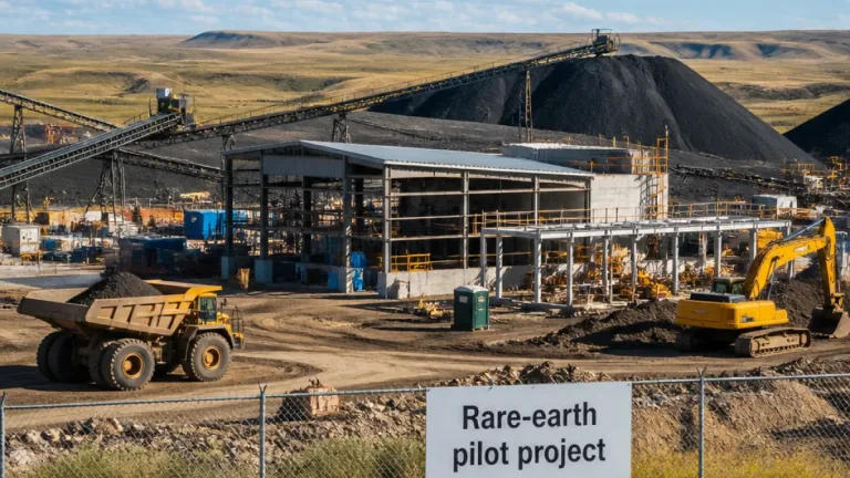 Peabody chosen for DOE funding to extract rare-earths from Powder River Basin coal