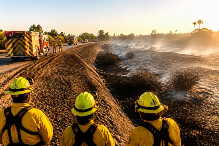 Peach Fire near Fresno fully contained after burning 55 acres, Cal Fire reports