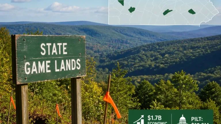 Pennsylvania Game Commission cites $1.7 billion impact as it adds 1,600+ acres to state game lands