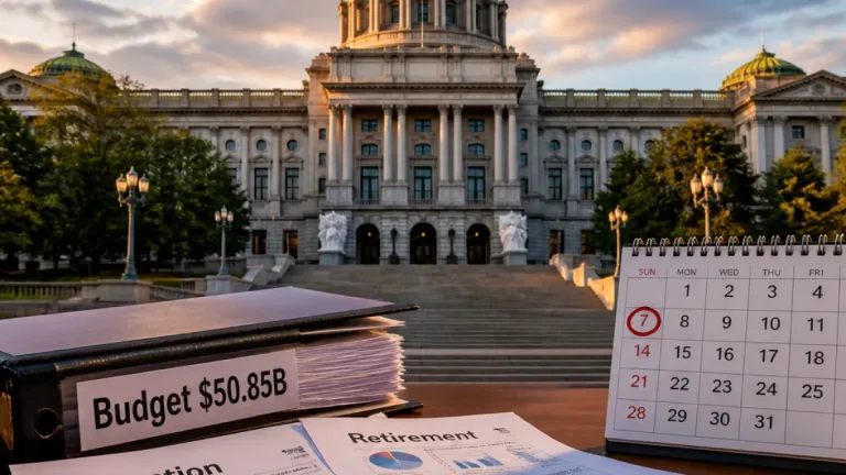Pennsylvania lawmakers reach $50.85 billion budget deal, lawmakers to vote Sunday