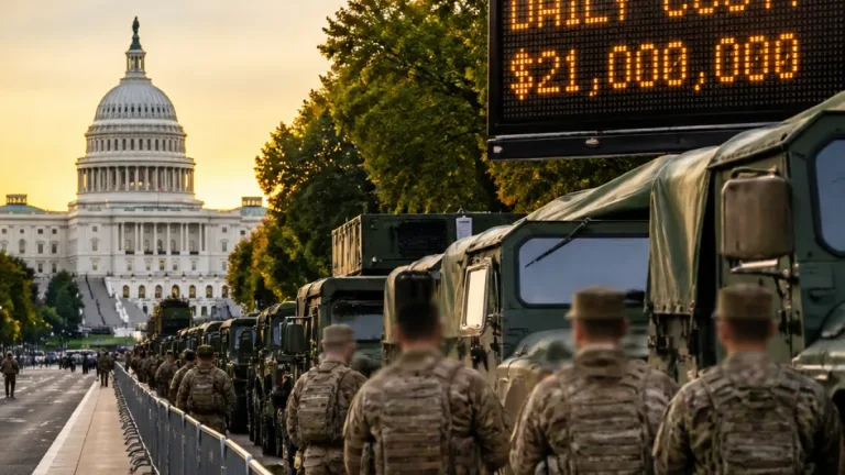 Pentagon plans National Guard presence in Washington through Jan. 20, 2029