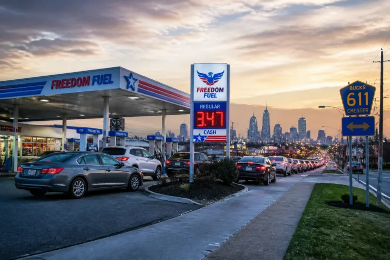 Philadelphia-area stations join new 'Freedom Fuel' network promising lower pump prices