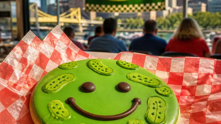 Pickle-flavored Smiley Cookies arrive in Pittsburgh for Picklesburgh celebration