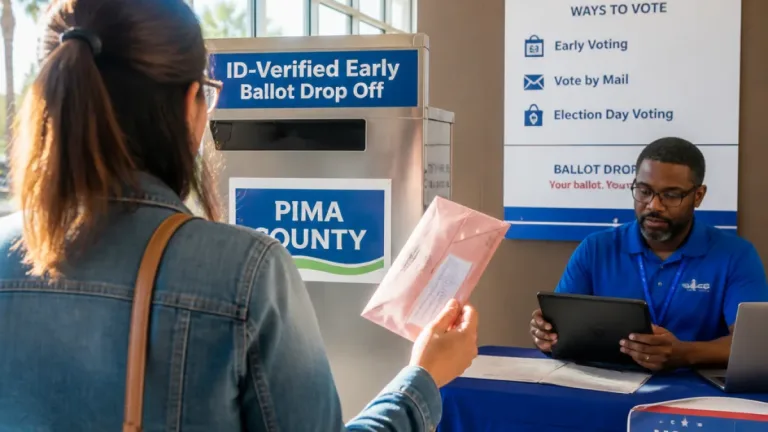 Pima County offers on-the-spot ID verification to speed mail-in ballot processing