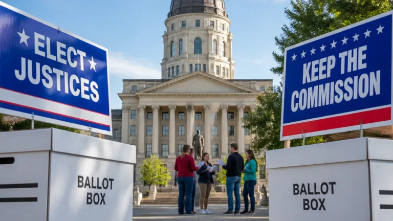 Proposal to elect Kansas Supreme Court justices would shift selection from commission to voters