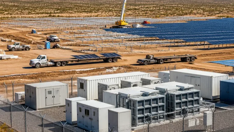 Qcells leads construction on 372 MWdc Atlas solar-plus-storage project in La Paz County