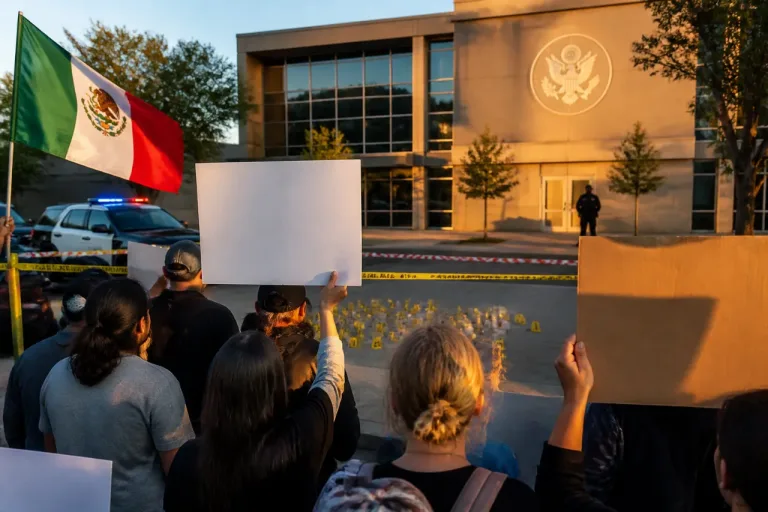 Questions persist after fatal shooting by ICE agent in Houston, Mexico vows action