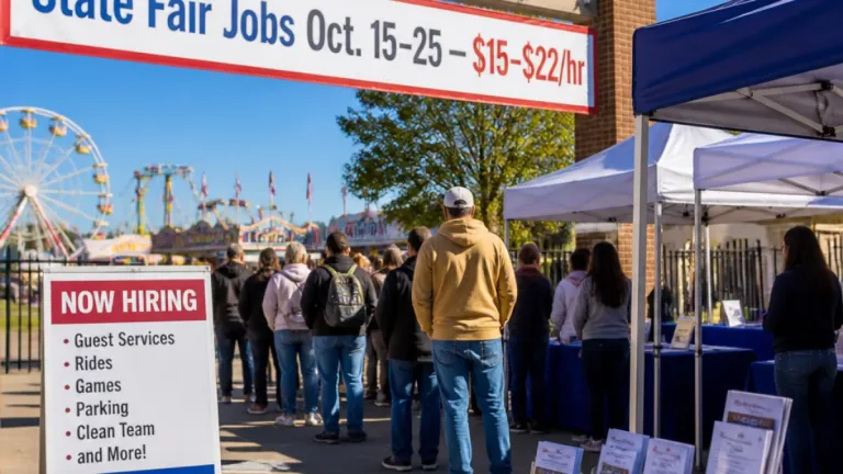Raleigh State Fair seeks seasonal workers for Oct. 15–25 run