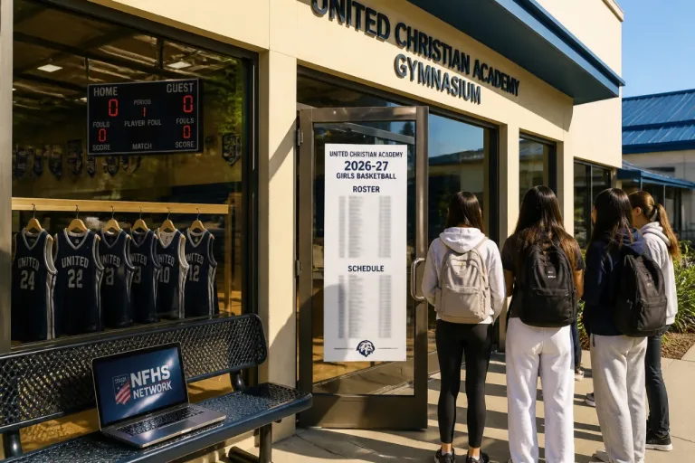 Rancho Cucamonga’s United Christian Academy posts roster as girls basketball season readies