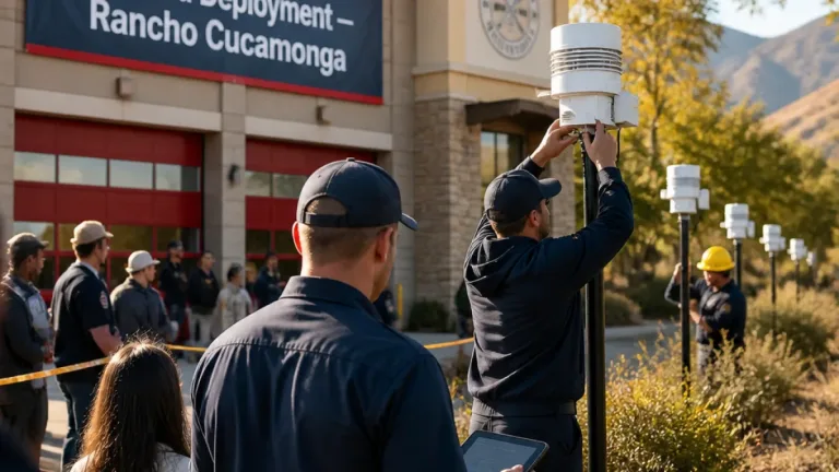 Rancho Cucamonga to unveil California’s first FIREBird heat-detection wildfire system