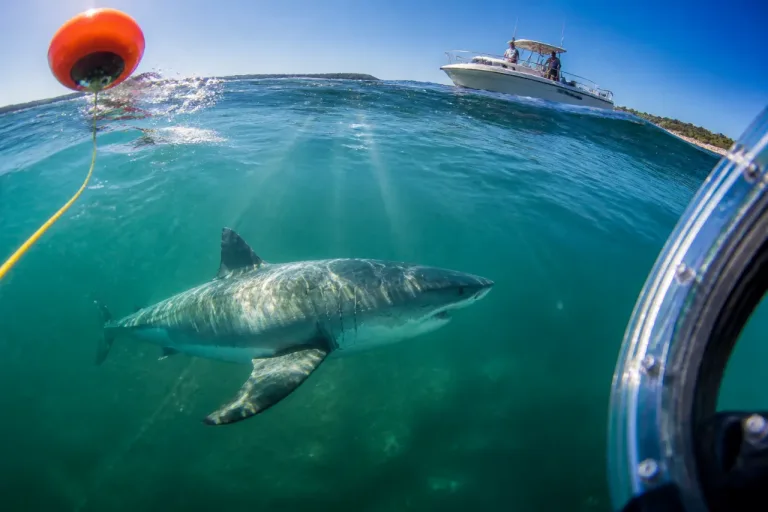 Researchers capture rare underwater footage of great white off Rhode Island coast