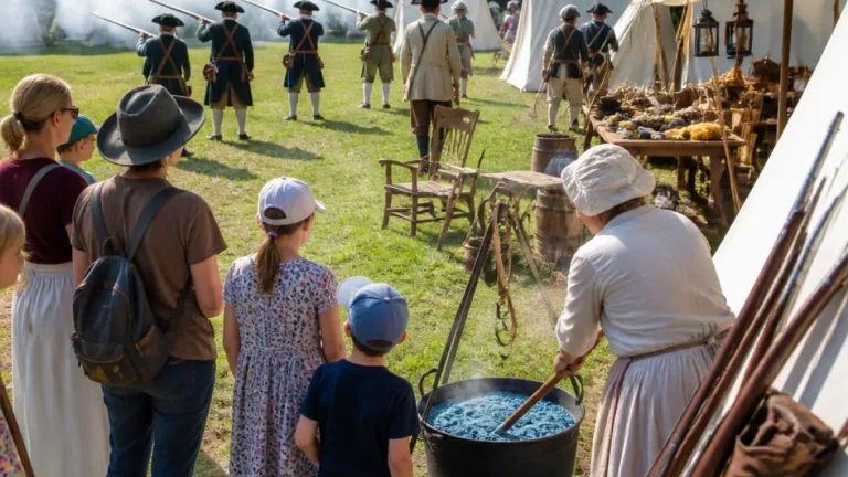 Revolutionary War encampment returns to Nesbitt Park with living-history battles